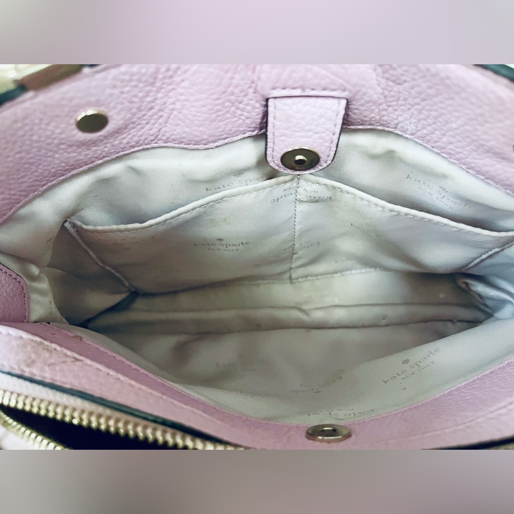 Kate Spade New York Rare Leila Medium double handle- Lavender! - Picture 10 of 11